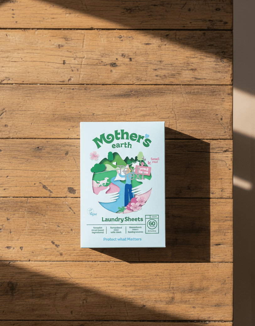 Mother's Earth PVA-vrije wasstrip lancering