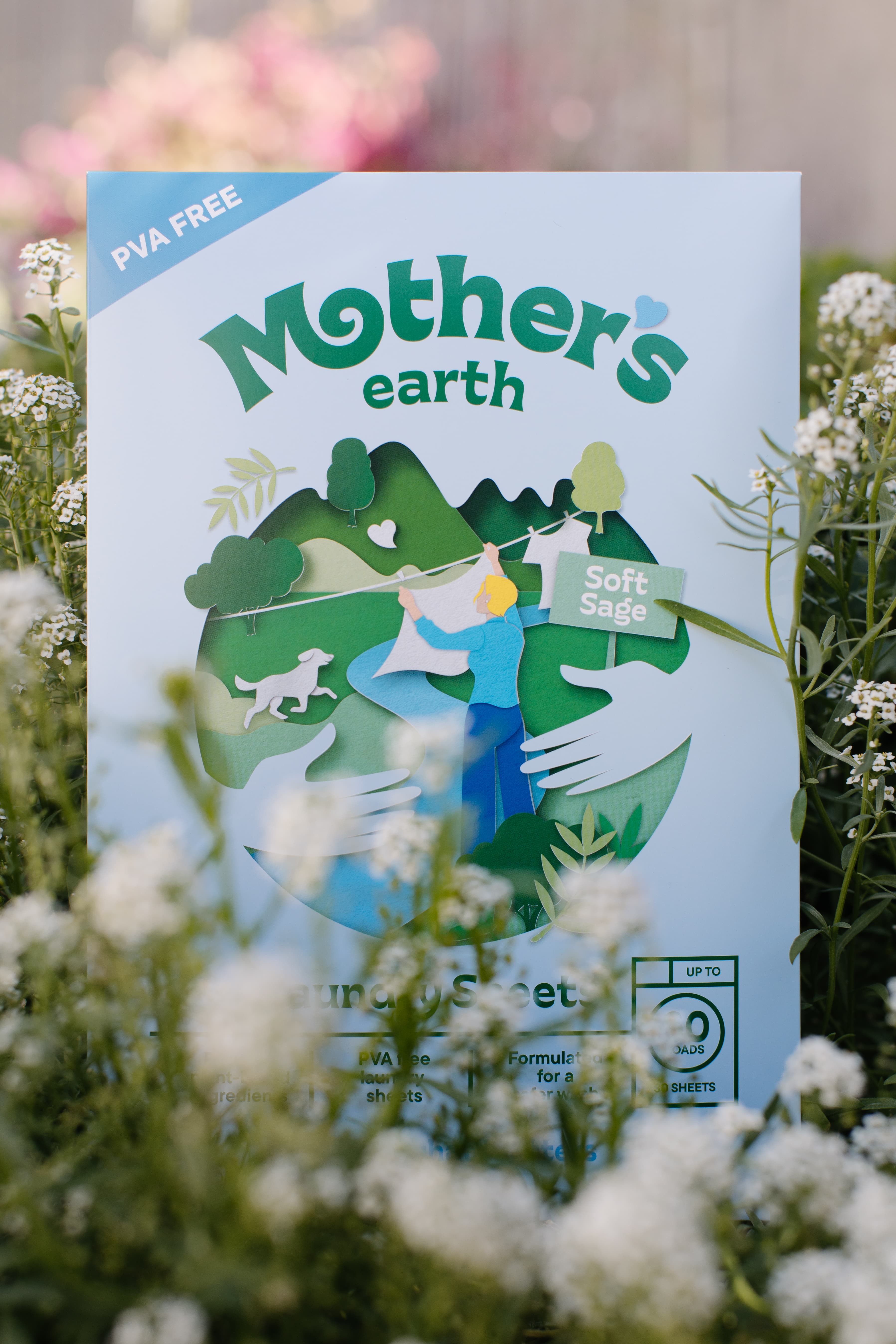 Mother's Earth PVA-vrije wasstrip verpakking
