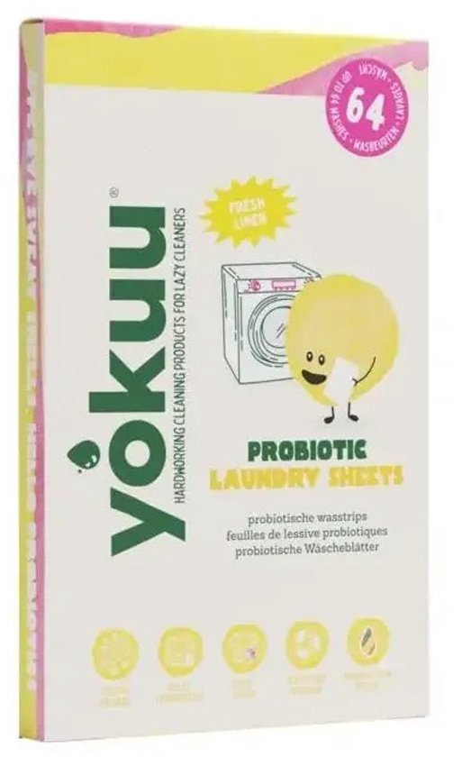 Yokuu probiotische wasstrips verpakking